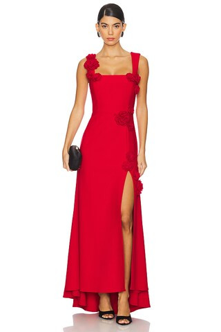 Janelle Gown in Fuchsia | Revolve Clothing (Global)