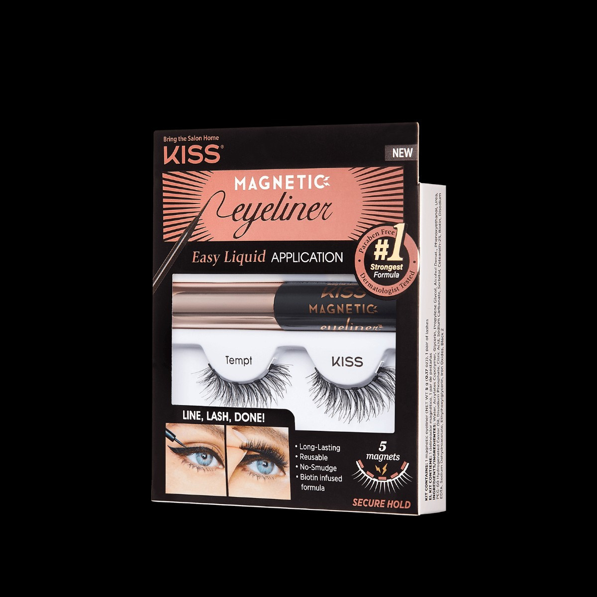 KISS Magnetic Eyeliner & Lash Kit 02 | KISS, imPRESS, JOAH