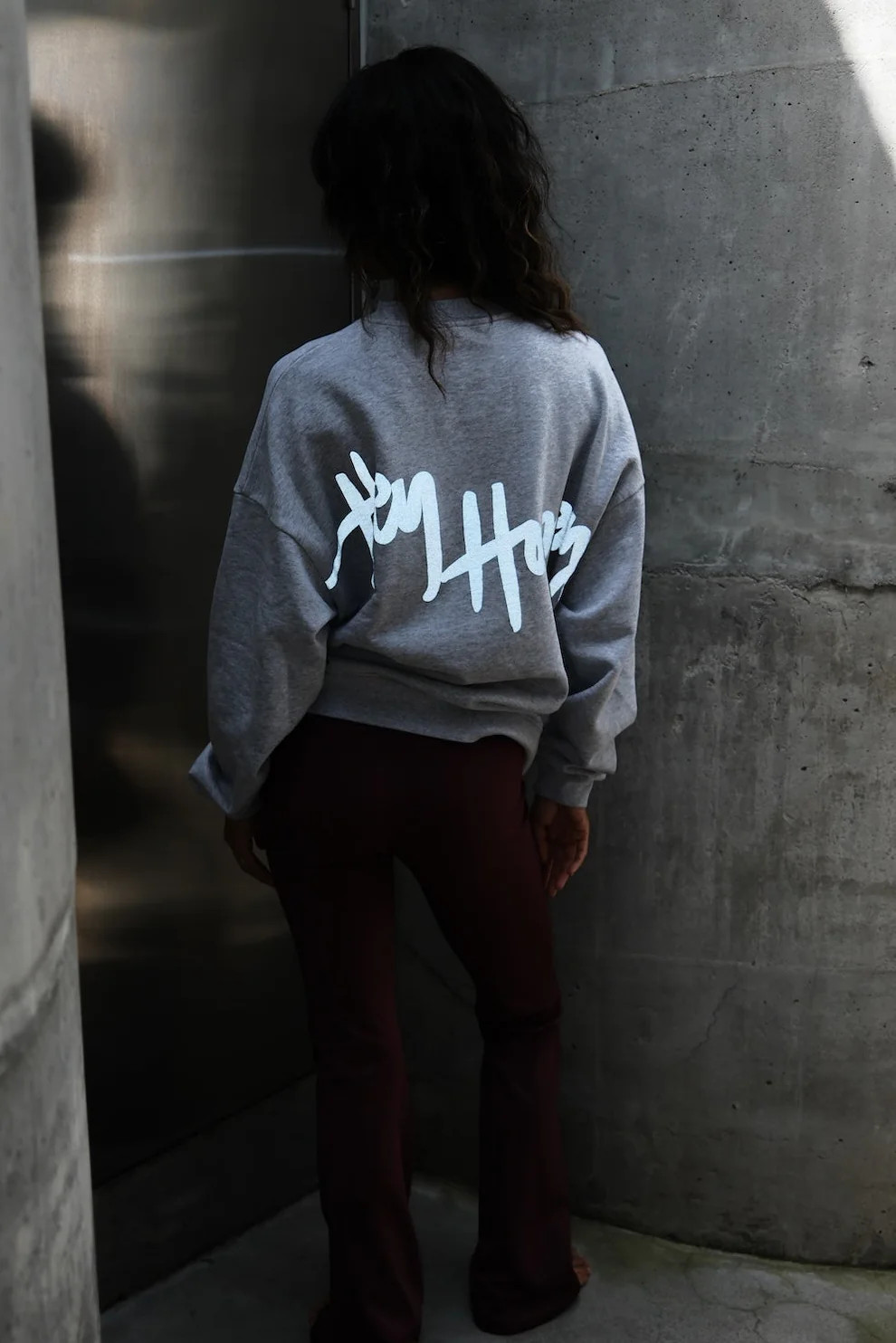 Sweatshirt Reflect Grey Melange | Hey Honey | Hey Honey Yoga DE