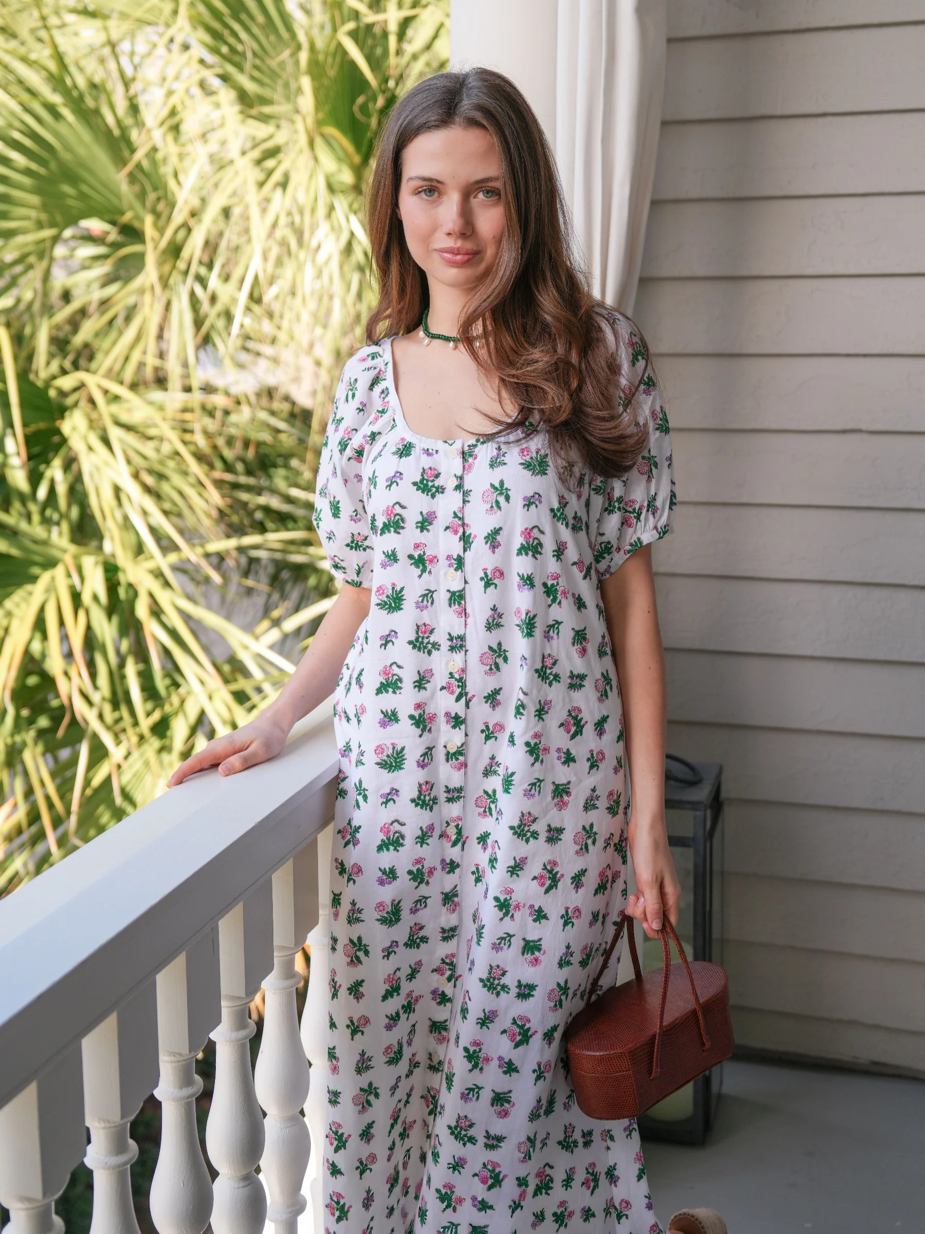 The Everyday Maxi Dress - Azalea Bouquet | Darling Loungewear