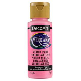 Americana® Acrylic Paint, 2 oz By Deco Art in Bubble Gum | Michaels® | Michaels Stores