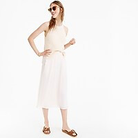 Point Sur crinkly pull-on midi skirt | J. Crew US