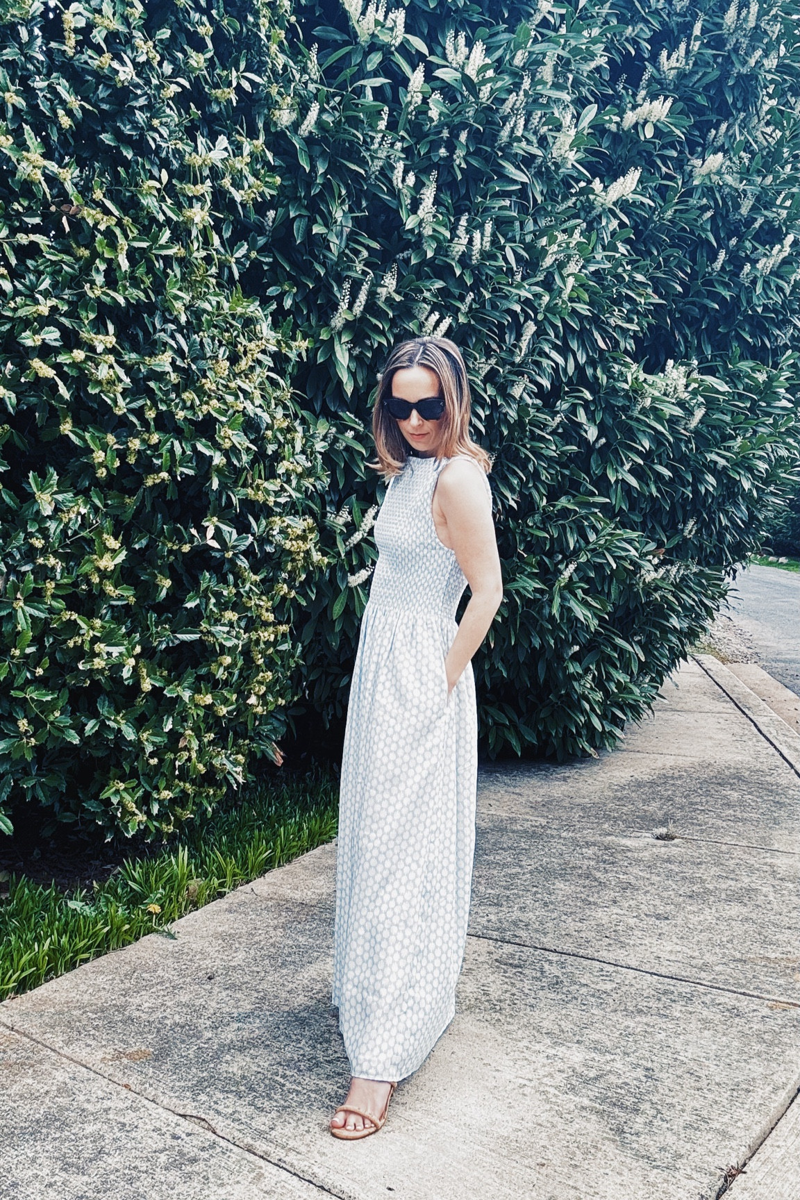 A perfect spring outfit from Saks. Dress runs a tad big - I would go down a size. #sakspartner #saks

#LTKstyletip #LTKSeasonal