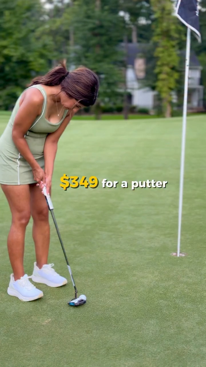 Turns out… the putter still expects me to know what I’m doing. 😂⛳️

Putter: Spider Tour
@taylormadegolf 

#BeginnerGolfer #GolfGirl #Putting #GolfHumor