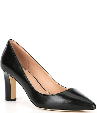 Mylah Leather Dress Pumps | Dillard's
