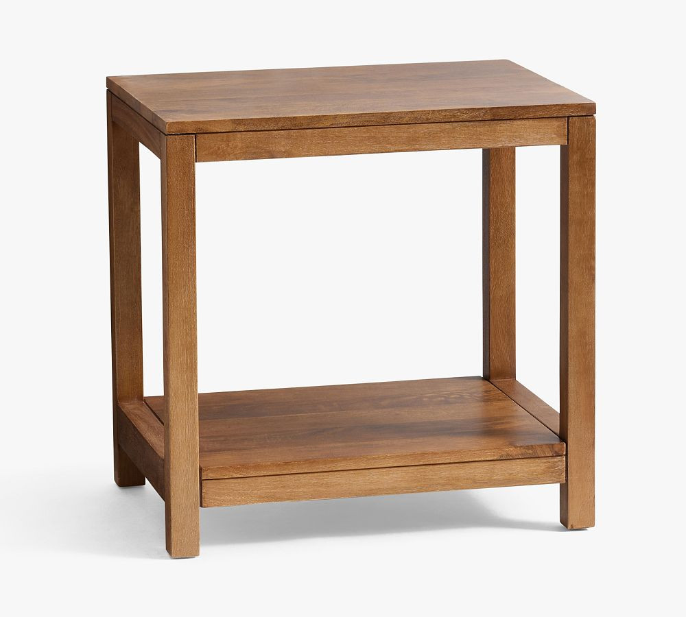 Nicasio Rectangular Side Table | Pottery Barn (US)
