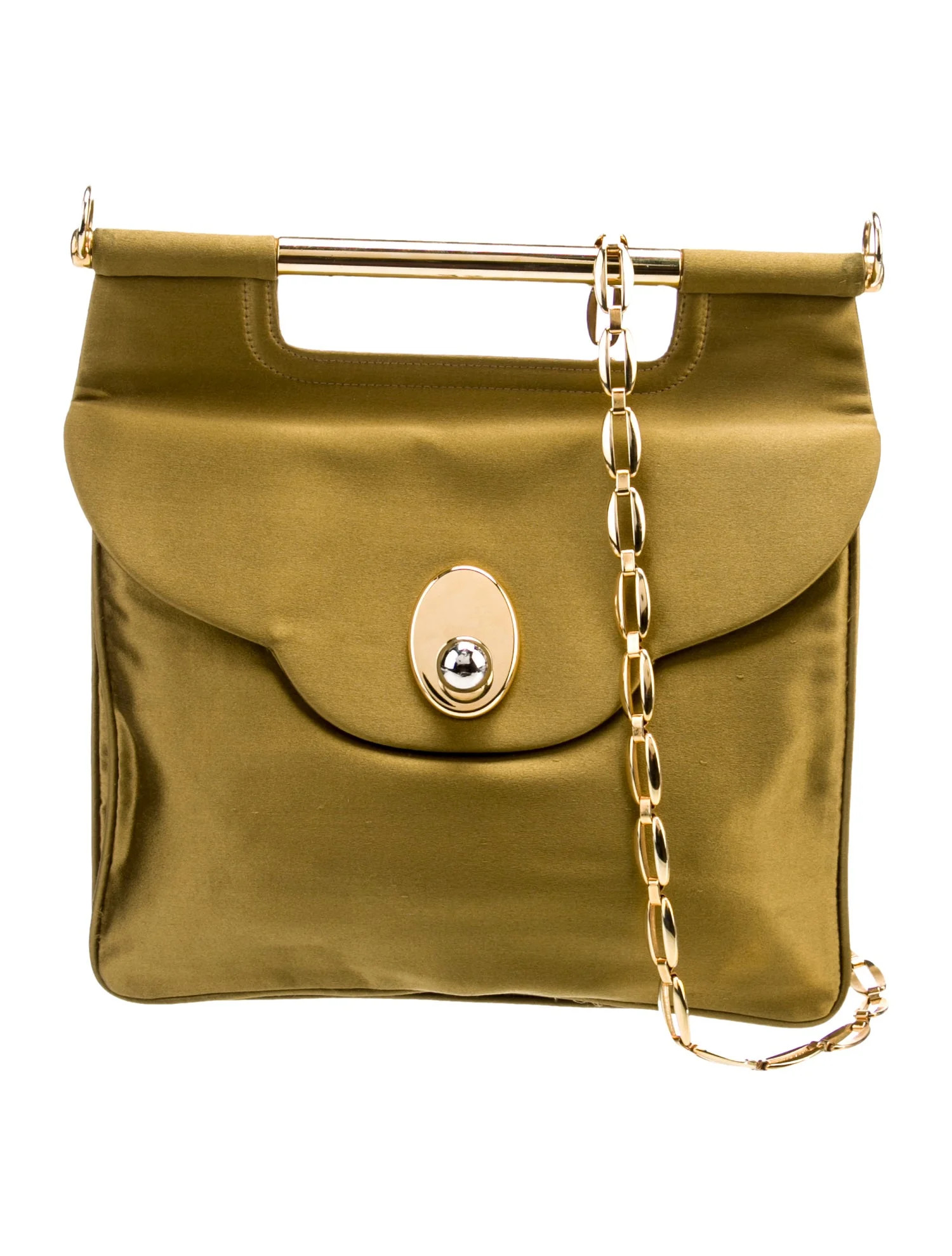 Satin Shoulder Bag | The RealReal