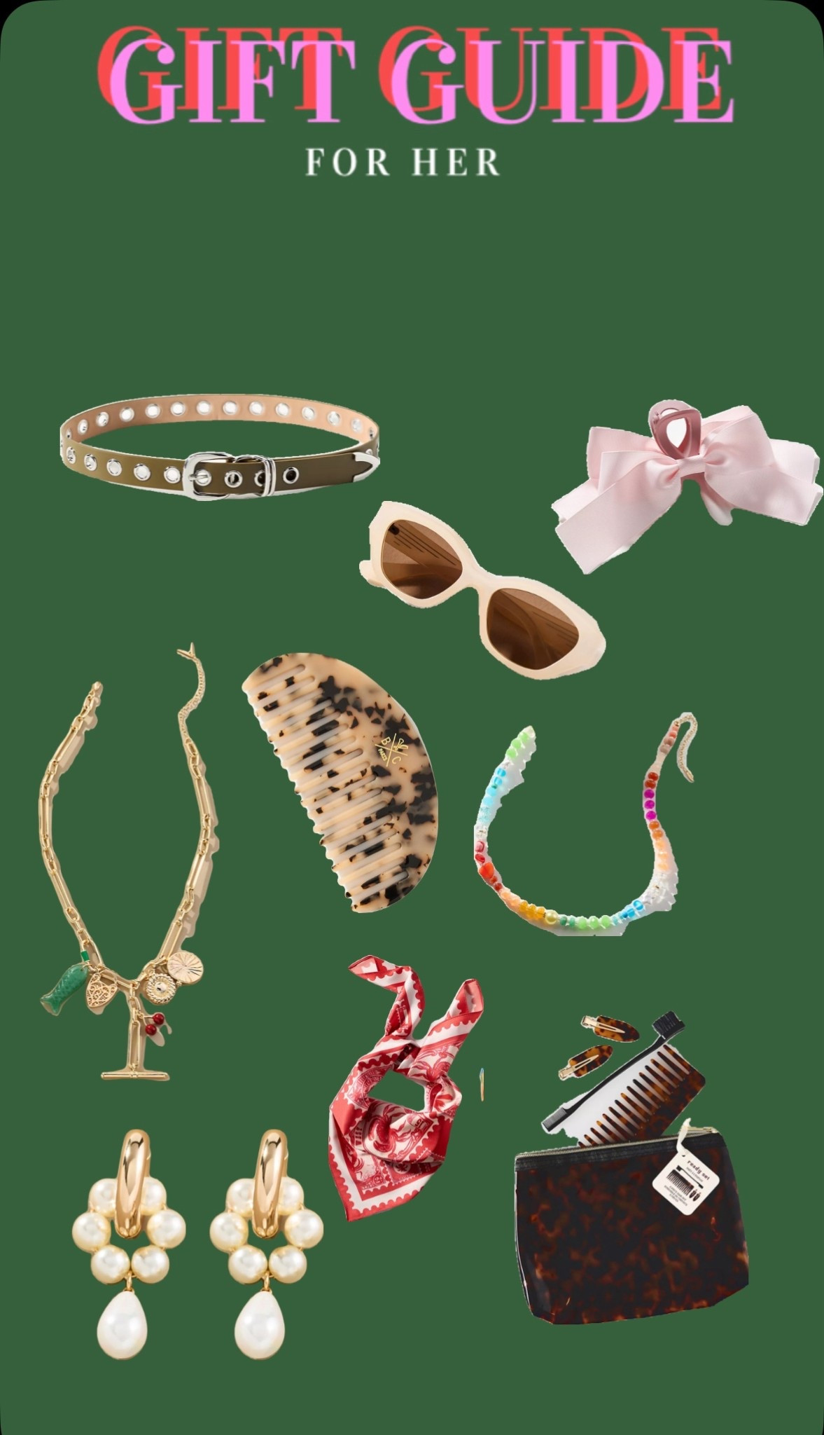 Small gift guide for her ! Most 50% off! 

#LTKHoliday #LTKCyberWeek #LTKGiftGuide