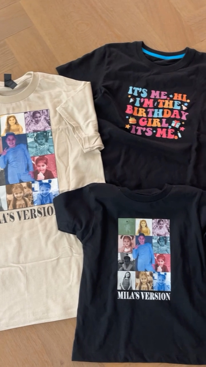 Custom swiftie birthday shirts 

#LTKfamily #LTKkids #LTKfindsunder50