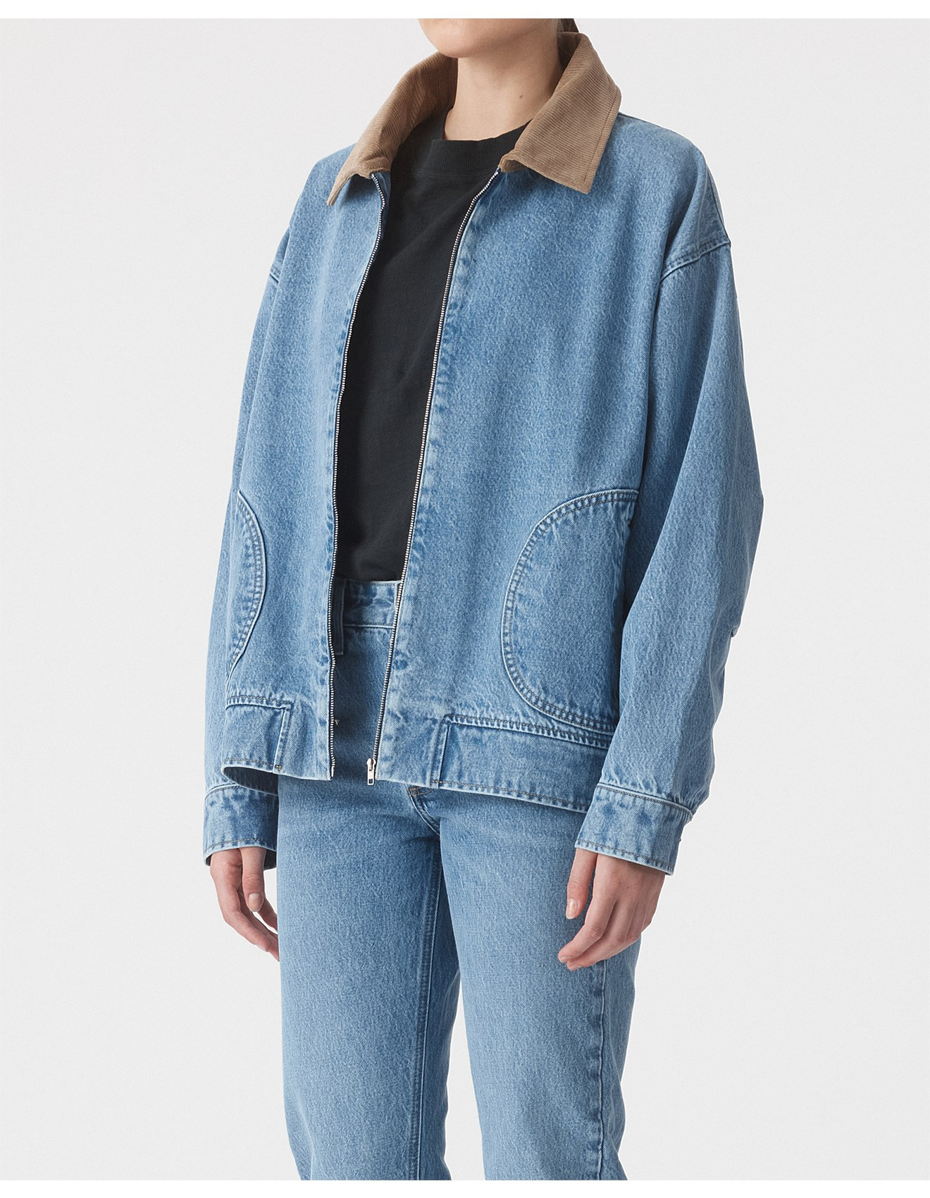 Gina Oversized Bomber Jacket | David Jones (Australia & New Zealand)