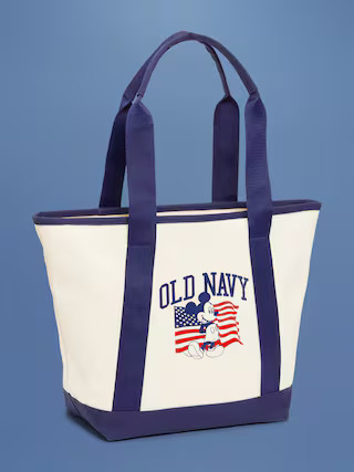 Old Navy x Disney© Mickey Mouse Flag Tote Bag | Old Navy (US)