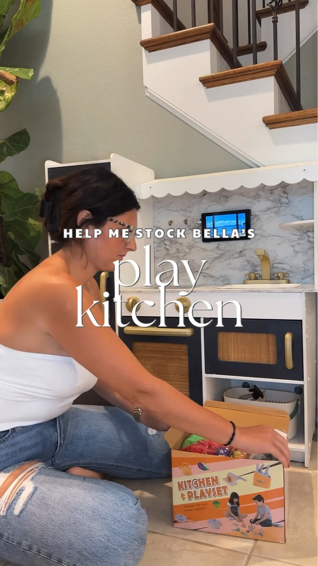 A special shoutout to our neighbors for giving us this adorable wooden play kitchen. Of course, I had to put my 〰️ touch 〰️ on it with yet another DIY!

I have a feeling we will be adding a plant next, and getting creative for the holidays, because who doesn’t love getting a little extra for your kids? I mean who is truly having more fun here, is it going to be me or her? Either way, I love the time spent and memories we make when we are together. 

#KidsDIY #KidsActivities #PlayKitchen #PlayKitchenFun #ToyKitchen #ImaginativePlay #CreativePlay #PretendPlay #PlaytimeFun #MakeBelieve #MomLife #toddlerdiy #diykidstoys #watertable #diy #momswhodiy #sahm #workingmom #playhousemakeover #upcyclekidstoys

#LTKKids #LTKFamily #LTKHome