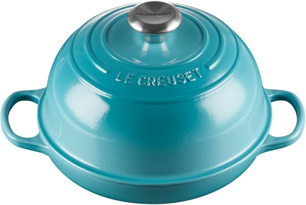 Le Creuset Enameled Cast Iron Bread Oven, Caribbean | Amazon (US)