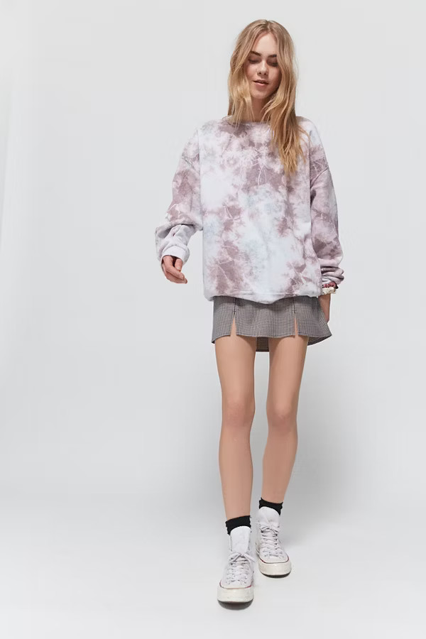 Urban Renewal Recycled Tie-Dye Crew Neck Sweatshirt | Urban Outfitters (US and RoW)