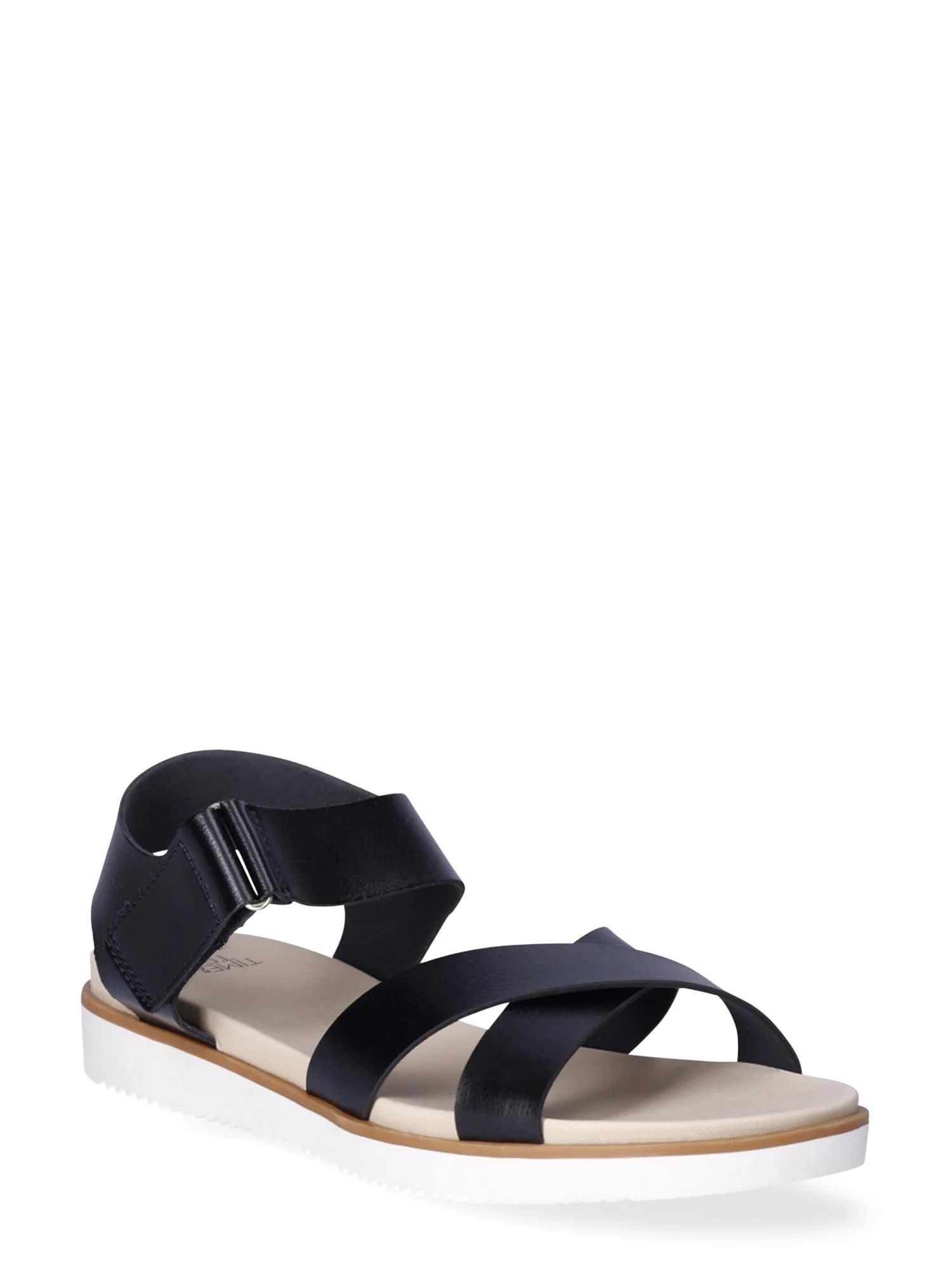 Time and Tru Women's Comfort Sandal-Wide Width Available | Walmart (US)