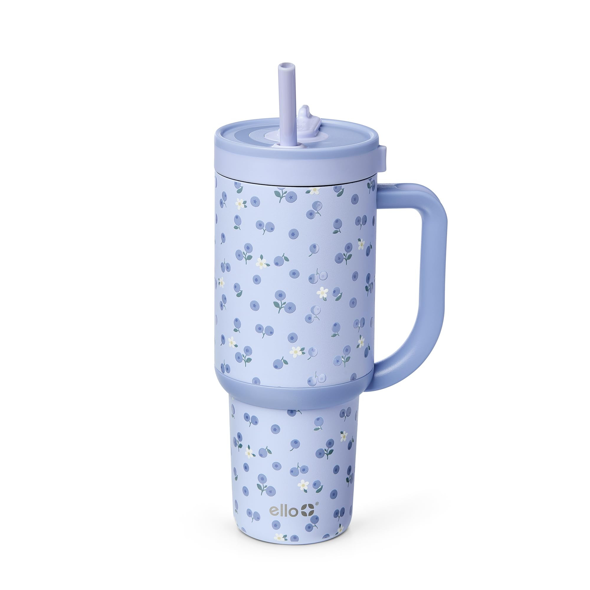 Ello Oasis 30oz Stainless Steel Tumbler - Blueberries | Amazon (US)