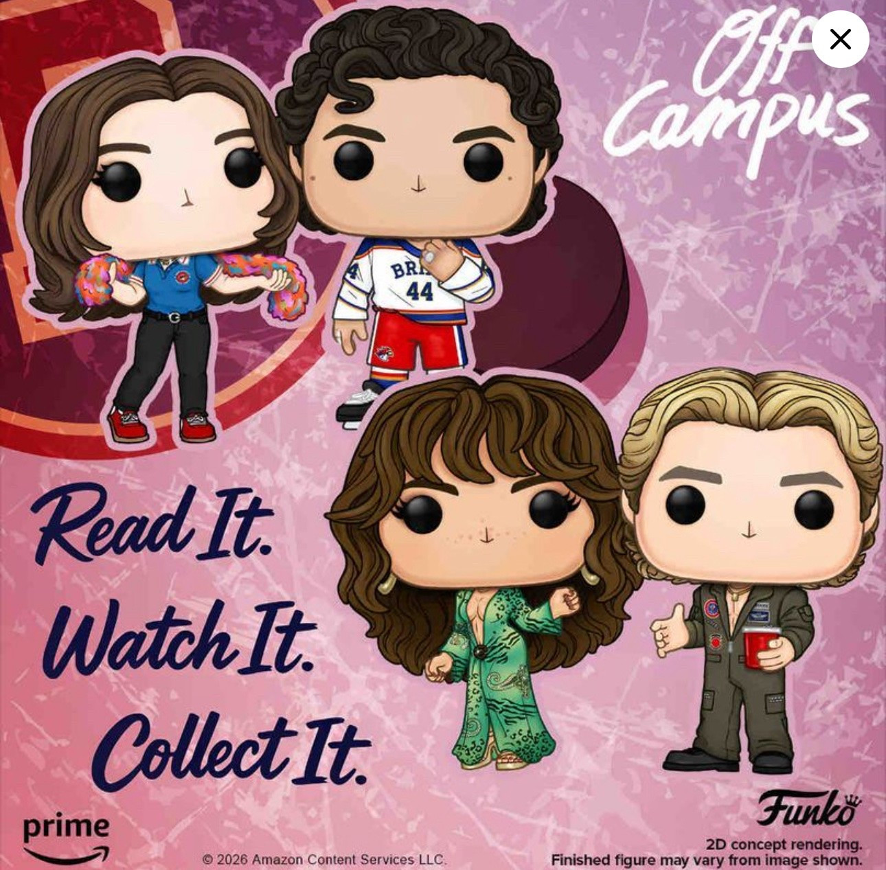 Preorder Off Campus Funko Pops now!!

#LTKU #LTKSaleAlert #LTKHome