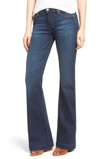 Women's 7 For All Mankind Dojo High Waist Wide Leg Jeans, Size 31 - Blue | Nordstrom