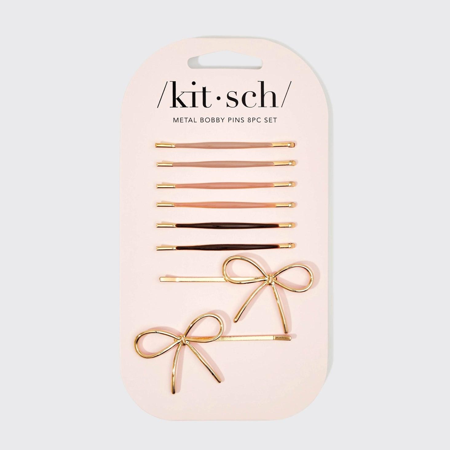 Kitsch Cloud & Bow 8pc Bobby Pin Set | FEHRNVI