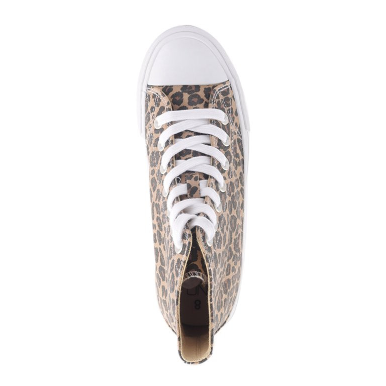 No Boundaries Women's High Top Canvas Sneakers | Walmart (US)