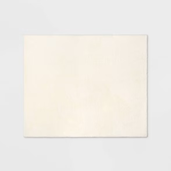 50"x60" Faux Rabbit Fur Throw Blanket - Threshold™ | Target