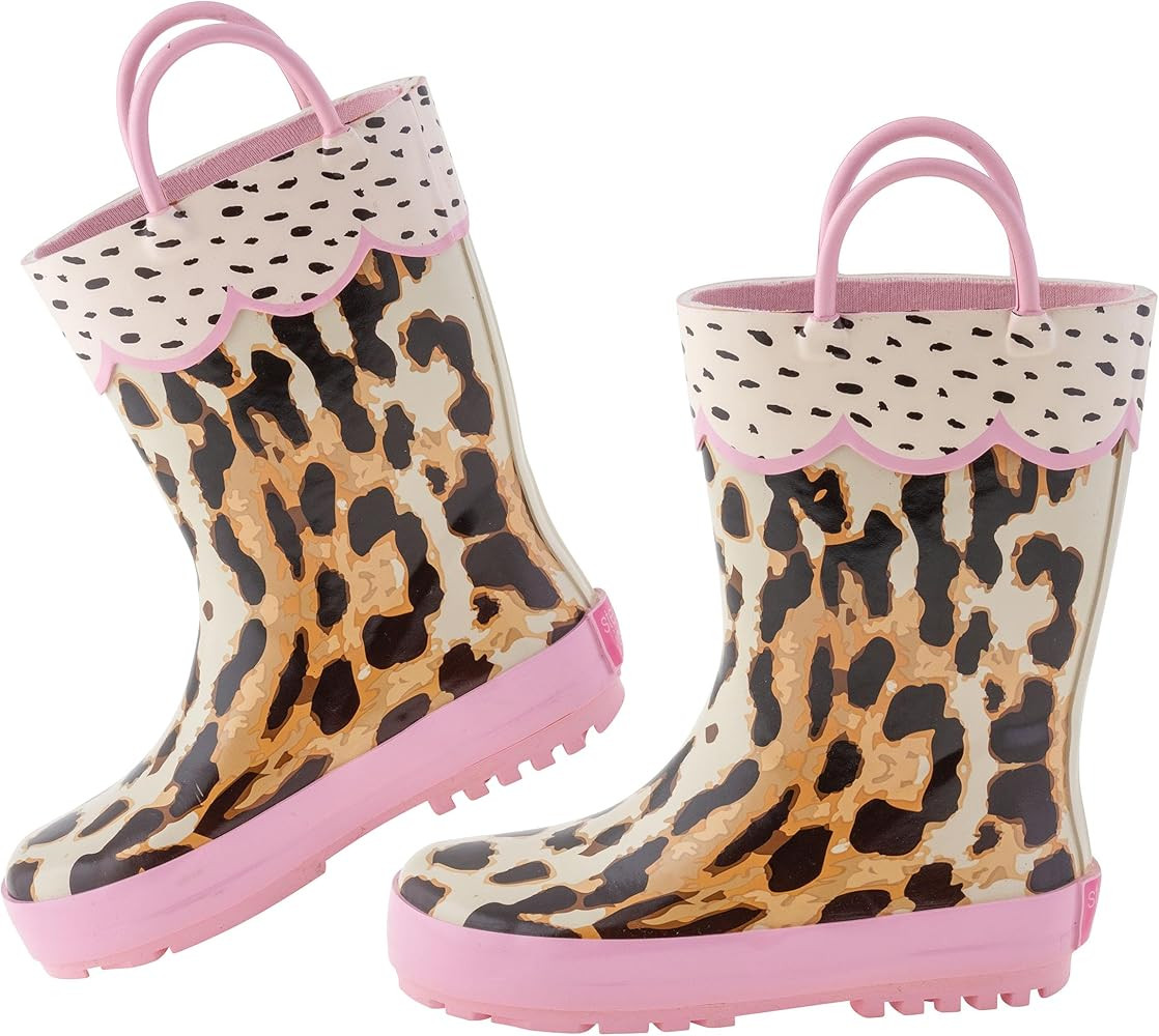 Stephen Joseph Girls All Over Print Rain Boots | Amazon (US)