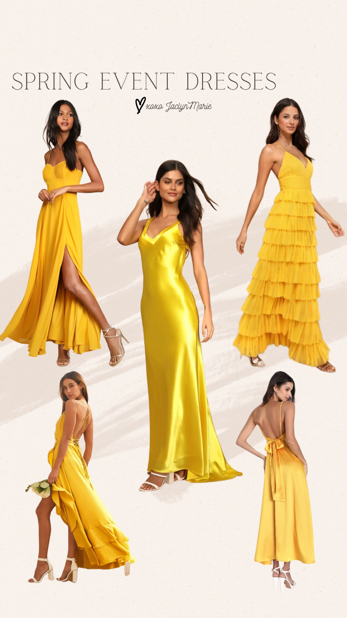 Destination wedding ; golden dresses ; wedding guest dress ; yellow dresses ; summer wedding ; spring wedding ; lulus wedding guest dresses ; tiered dress ; Andie Anderson dress 

#LTKwedding #LTKfindsunder100 #LTKSeasonal