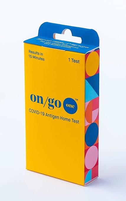 On/Go One at-Home COVID-19 Rapid Antigen Self-Test, 1 Test Per Pack, Test Results in 15 Minutes, ... | Amazon (US)