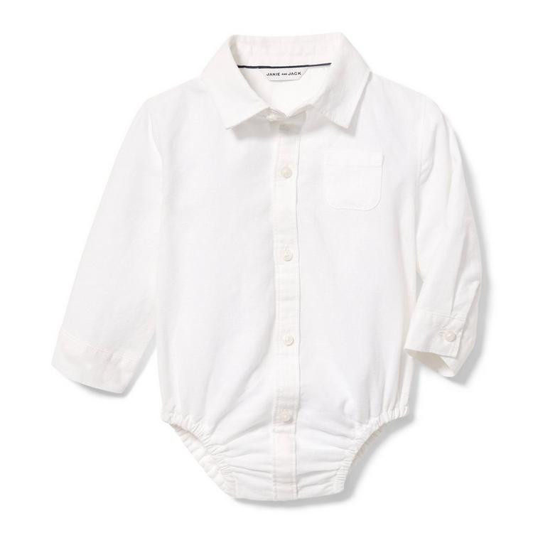 Linen Bodysuit | Janie and Jack