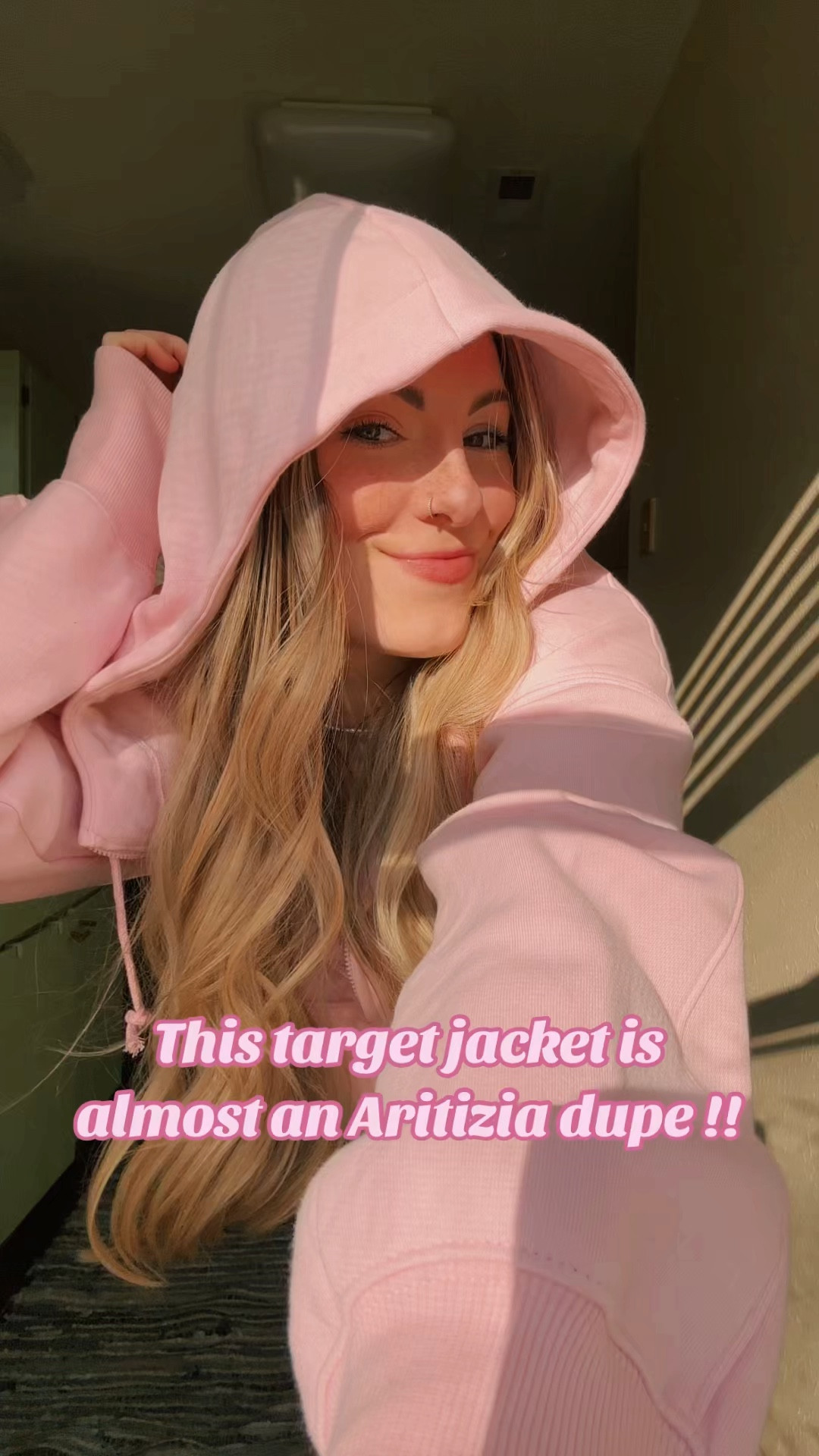 Crop jacket | Workout jacket | Pink jacket | Aritzia | Target | Cotton | Lightweight | Spring clothing

#LTKfitness #LTKSpringSale #LTKVideo