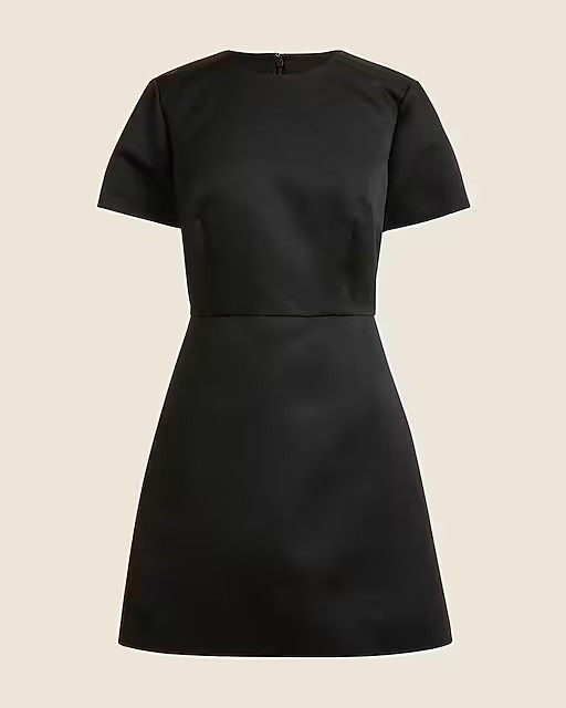 Collection A-line mini dress in duchesse satin | J. Crew US