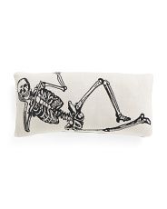 12x26 Reversible Skeleton Pillow | Marshalls