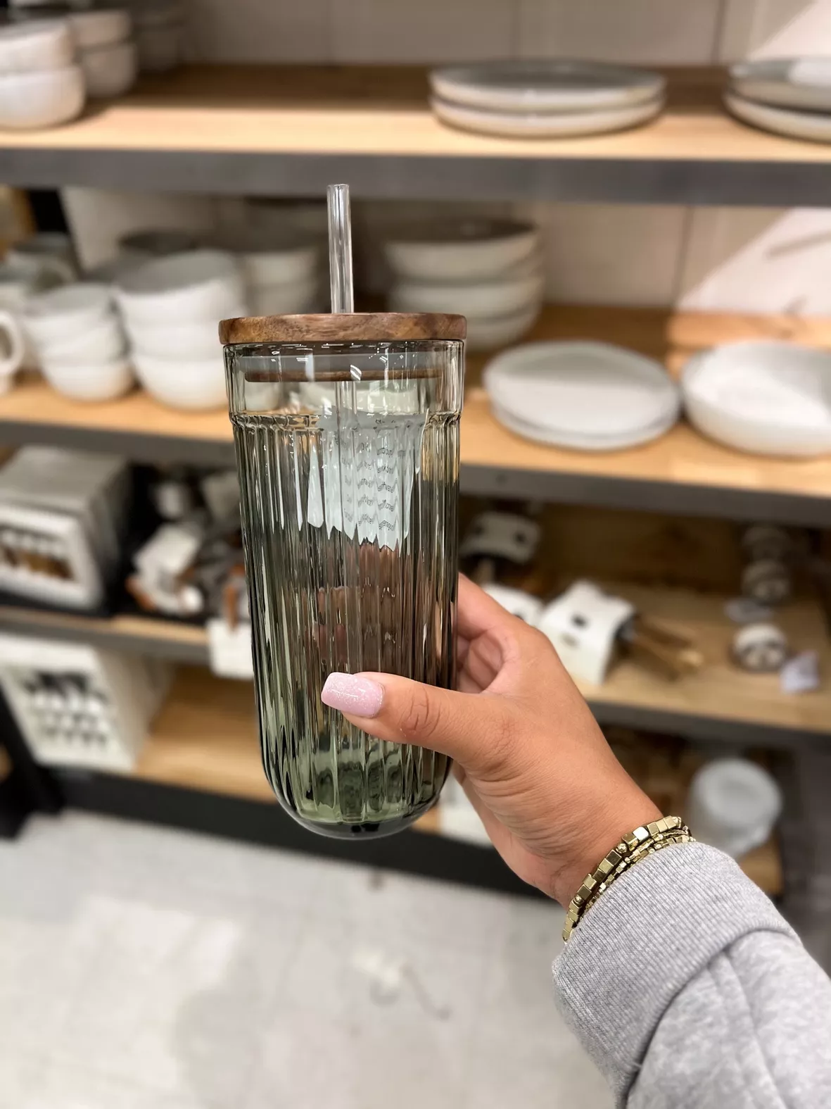 21oz Fluted Glass Tumbler with … curated on LTK