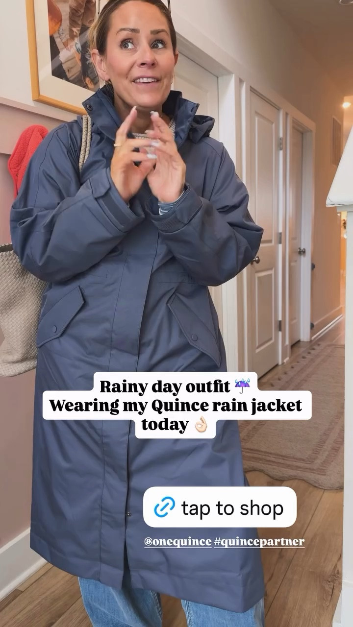 Proof you can be practical and feel put together—even on a rainy day ☔️✨

This Quince raincoat is lightweight, chic, and actually keeps you dry (which is the bare minimum but somehow rare 😂).

It’s one of those throw-on-and-go pieces that instantly makes you feel like you tried…even when you didn’t.

Linked it for you along with a few other staples I’ve been loving lately 🤍

#quince #quincepartner @Quince 