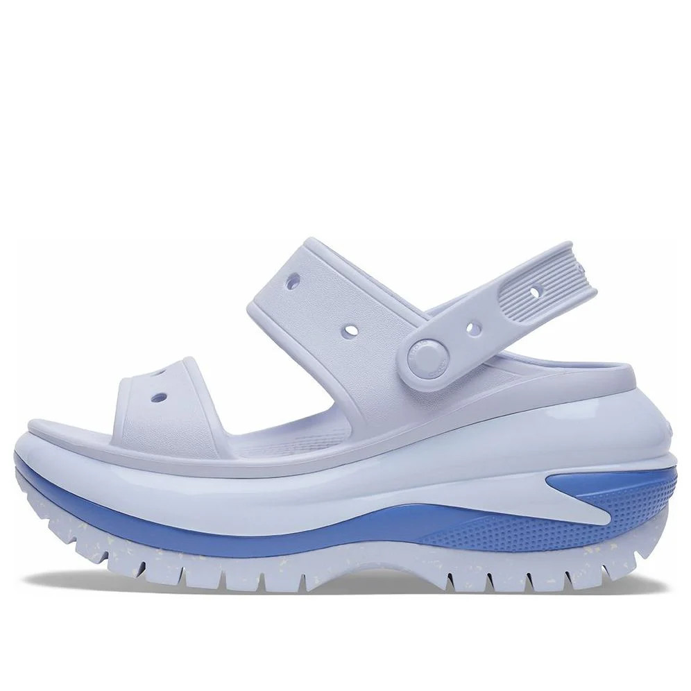 (WMNS) Crocs Mega Crush Sandals 'Light Blue' | KICKS CREW