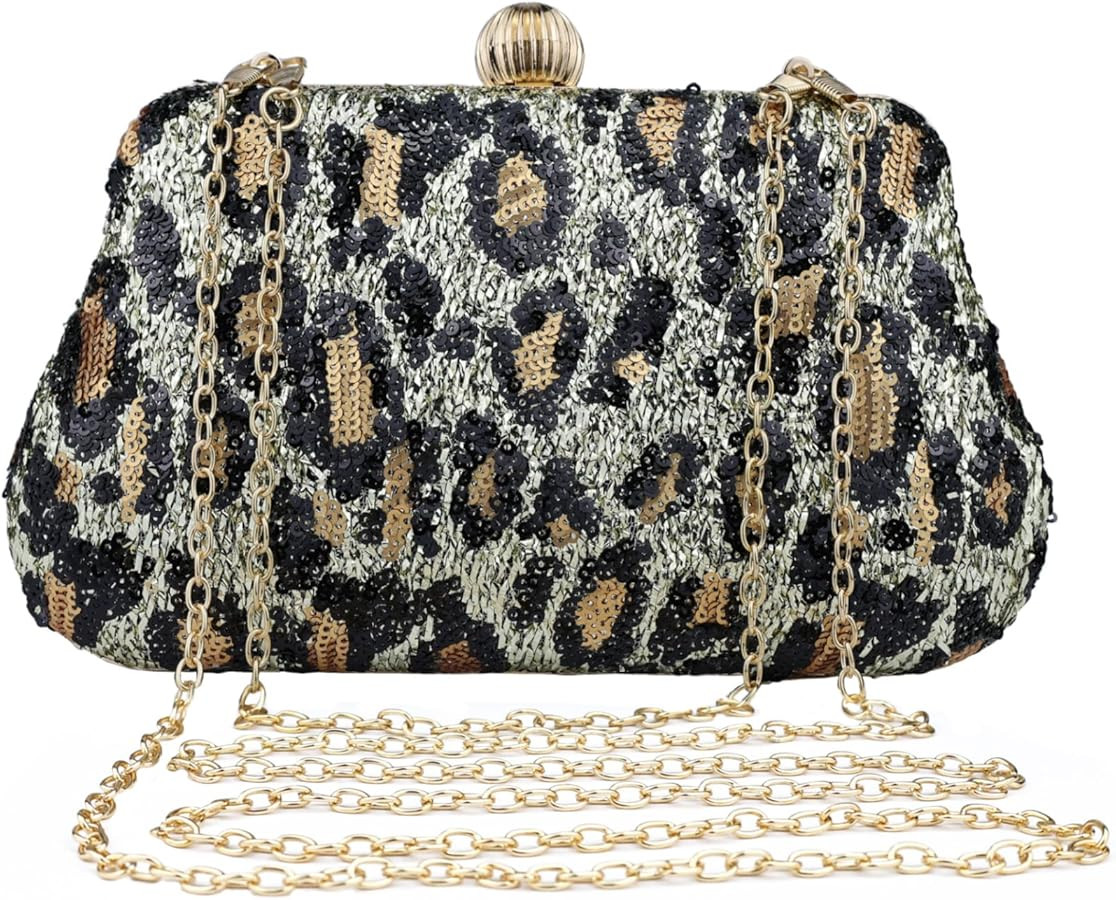 Clutch Purses for Women Evening Bag Formal Women's Gold Evening Handbags Crossbody Bags Women Wed... | Amazon (US)