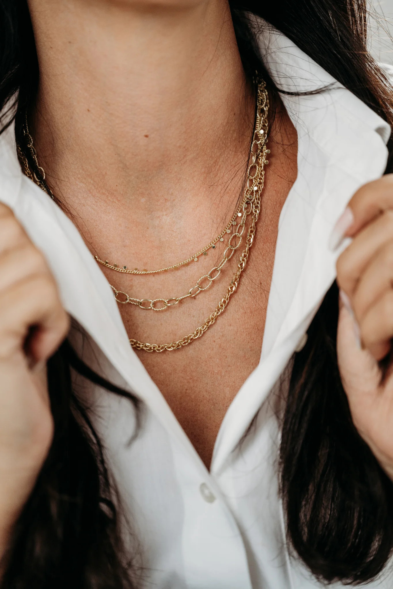 The Sarah Layered Necklace | Victoria Emerson