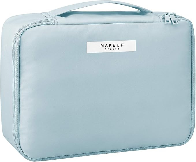 Pocmimut Makeup Bag Cosmetic Bag for Women Cosmetic Travel Makeup Bag Large Travel Toiletry Bag f... | Amazon (US)