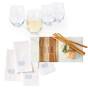 Hemstitch Dinner Napkins, Set of 4 | Mark and Graham