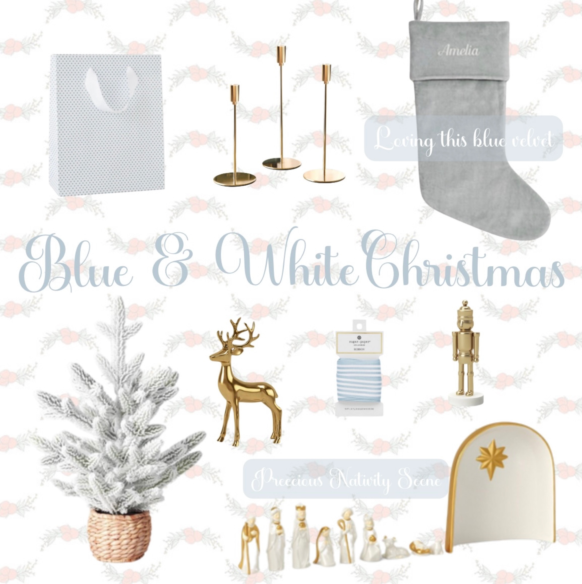 It’s giving coastal Christmas ✨🩵

#LTKSeasonal #LTKHoliday #LTKhome