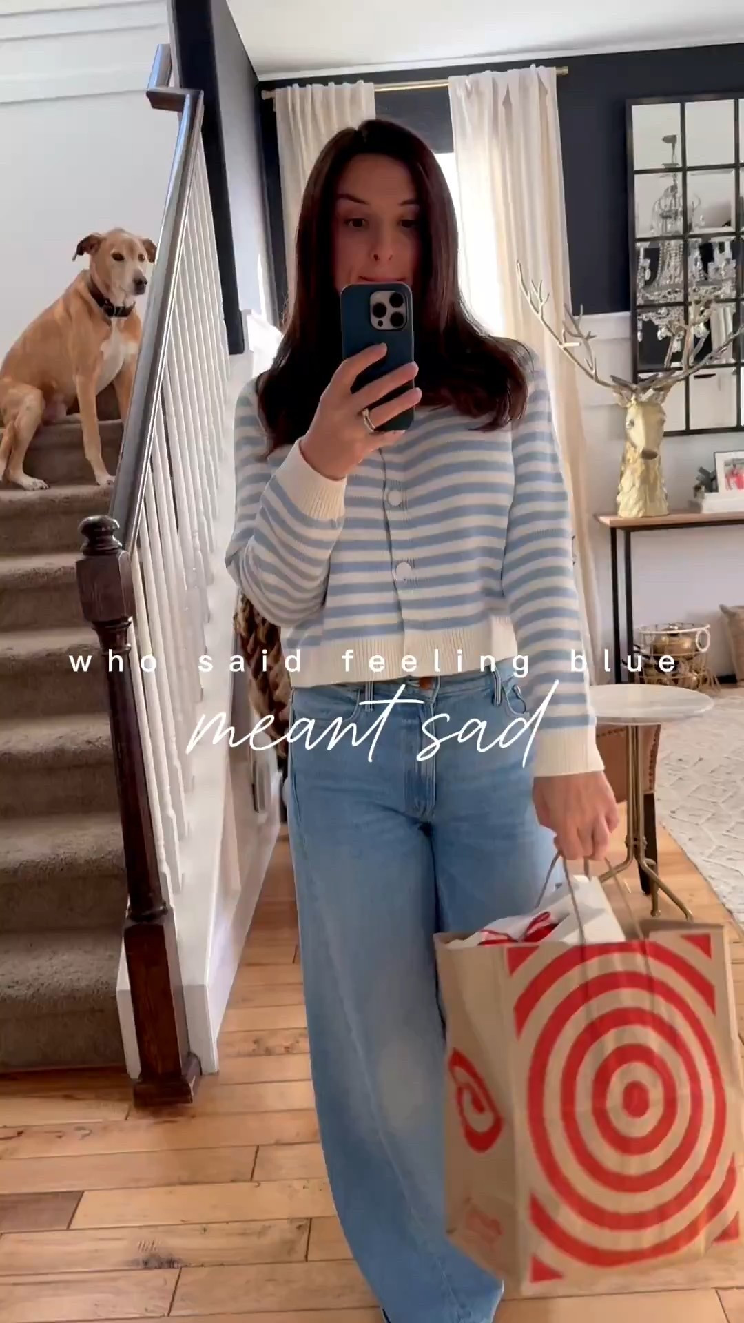 Let’s re envision blue - in January when we are seasonally “unsure” how to dress or feel- I vote for spring! 