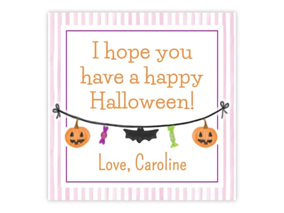 Printable Halloween Tags  Happy Halloween  Self Edit - Etsy | Etsy (US)