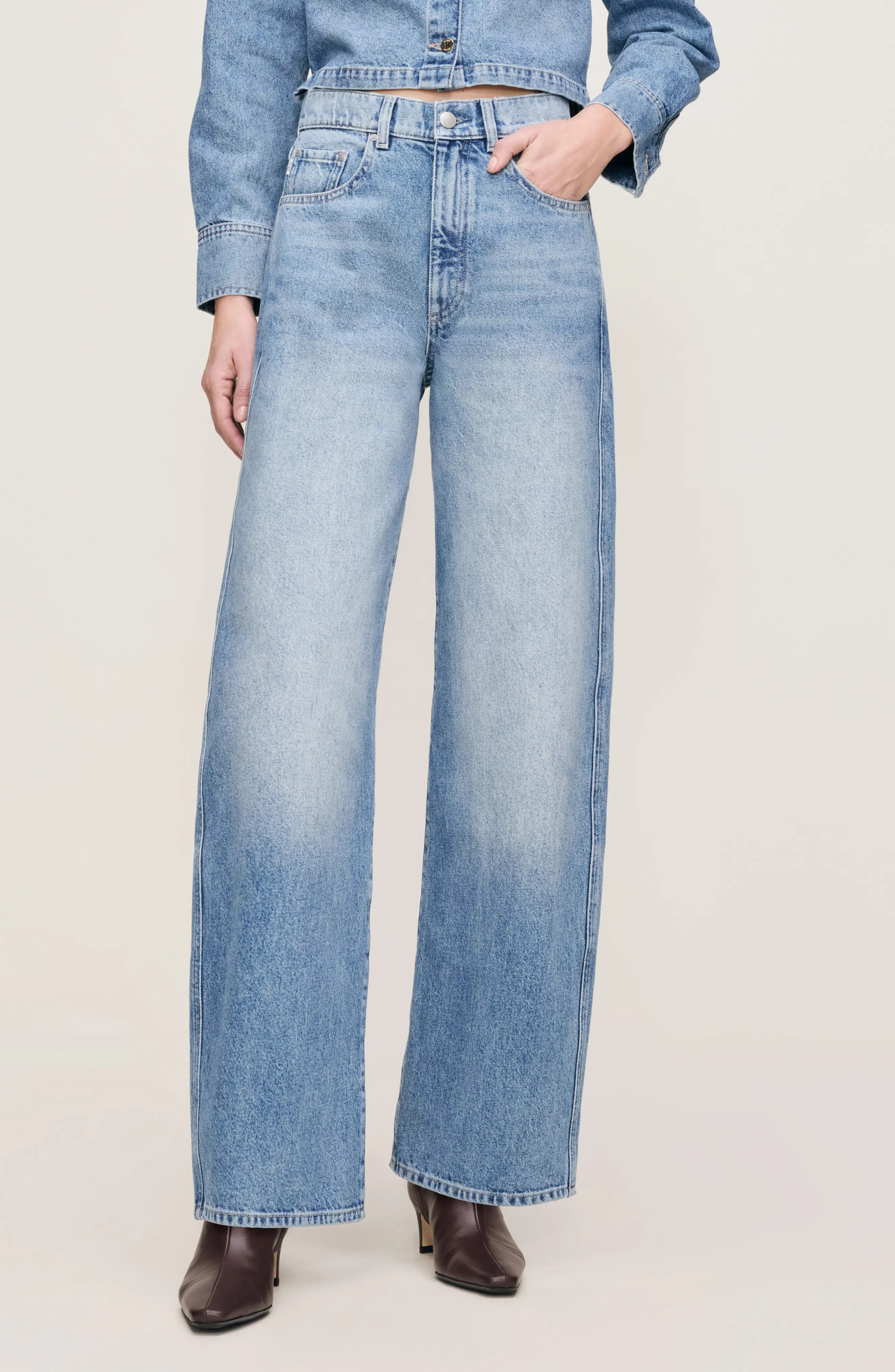 DL1961 Taylor Relaxed High Rise Barrel Jeans (Women) | Nordstromrack | Nordstrom Rack