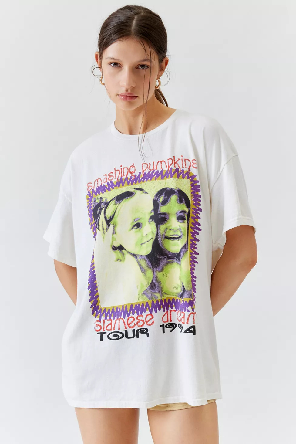 Smashing Pumpkins Siamese Dream Tour 1994 Tee Dress | Urban Outfitters (US and RoW)