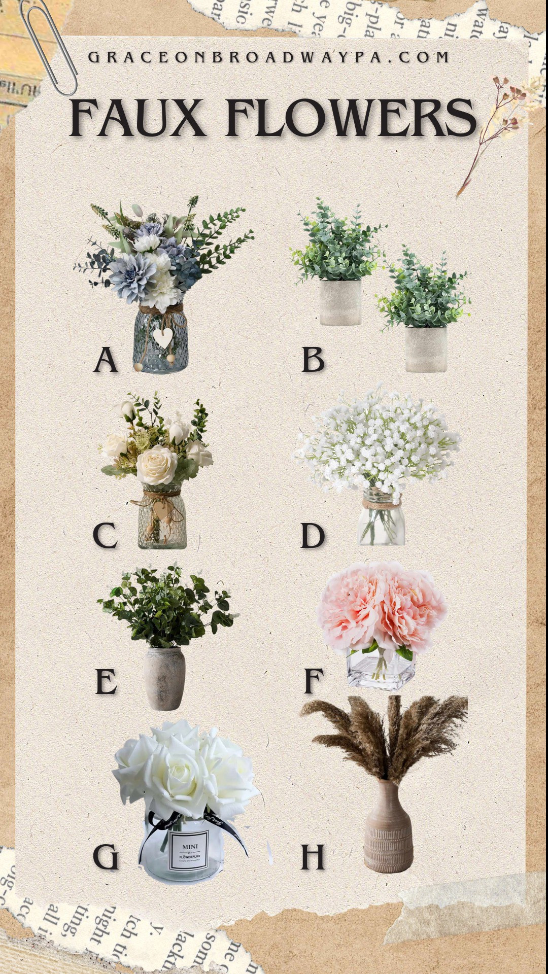Say goodbye to the faux look with life like faux flowers! Invest once, enjoy forever. No maintenance required - simply swap them out to suit any season or style. What's your top pick?

#LTKhome #LTKstyletip #LTKfamily