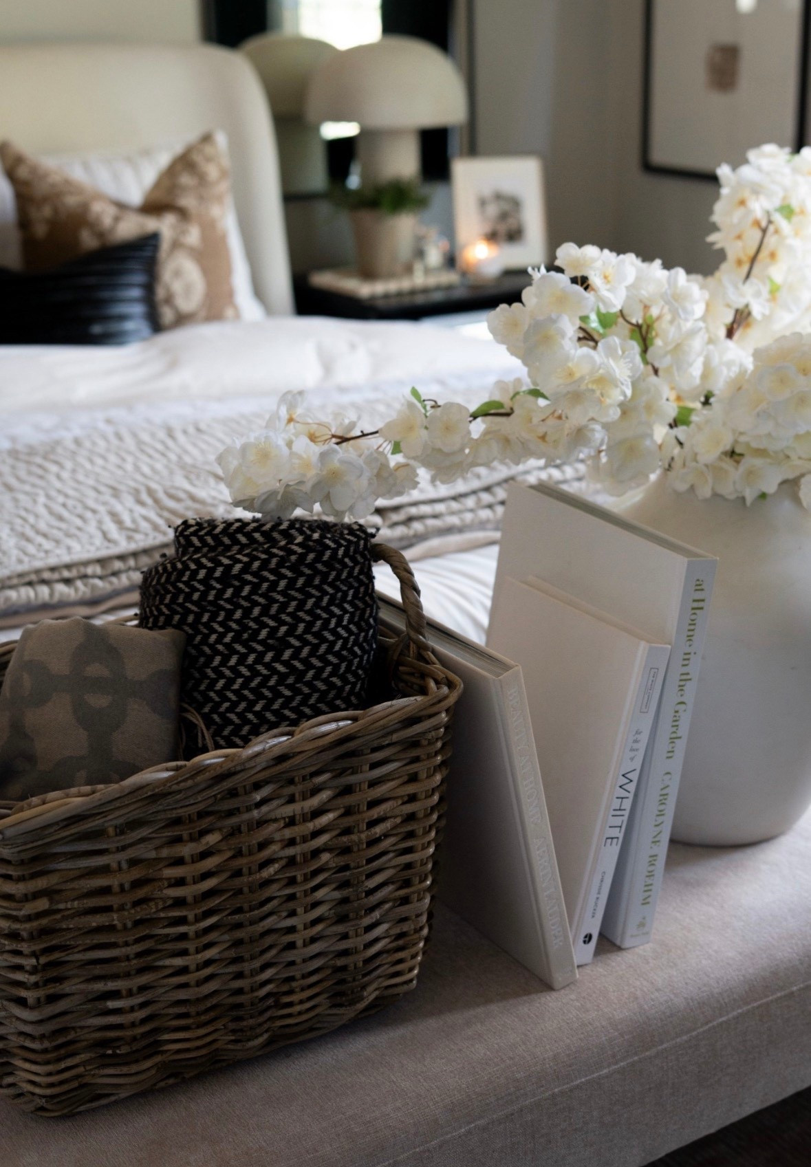 A basket full of blankets, cherry blossoms and a stack of books? My idea of heaven!! XxV



#LTKSeasonal #LTKSaleAlert #LTKHome