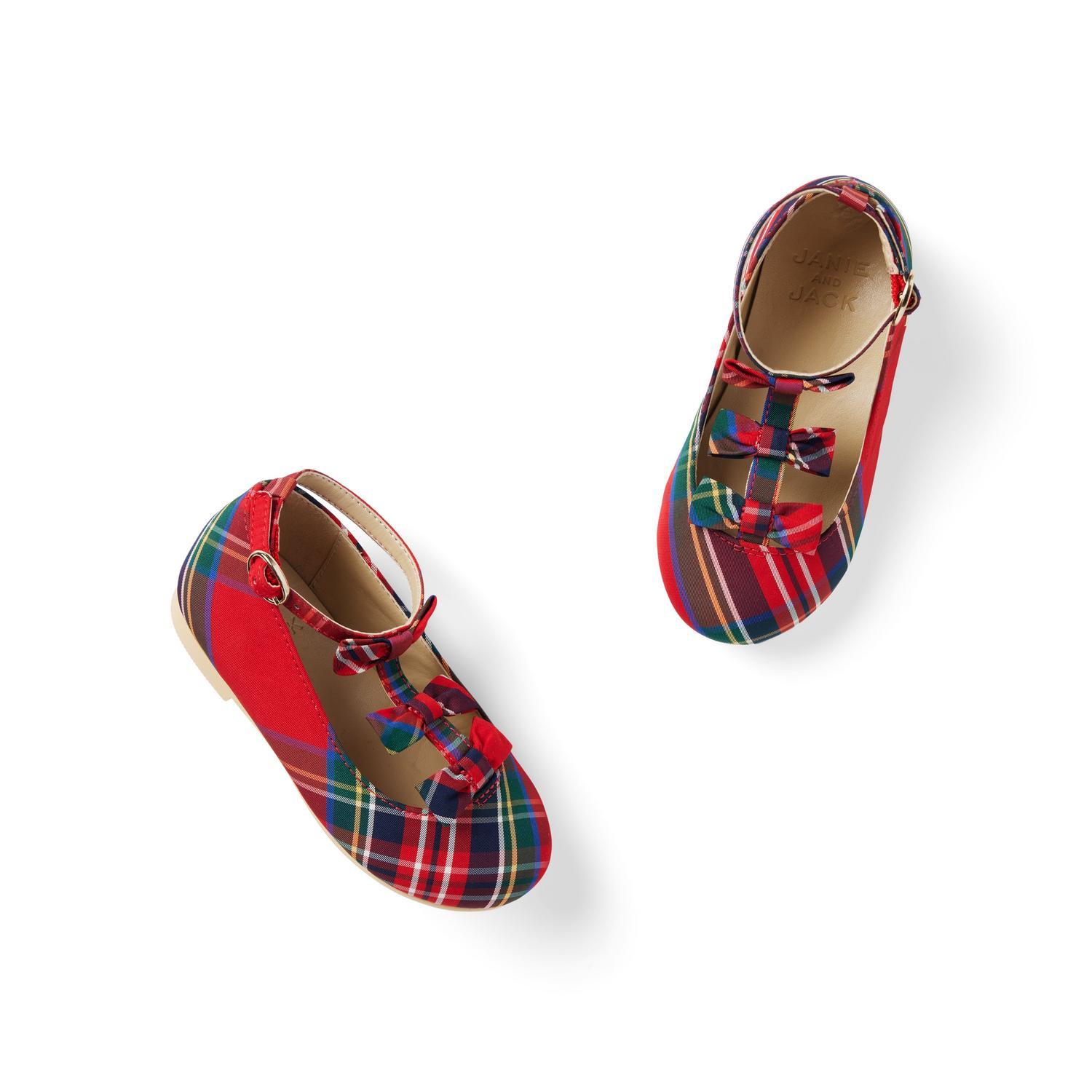 Tartan Bow Ballet Flat | Janie and Jack