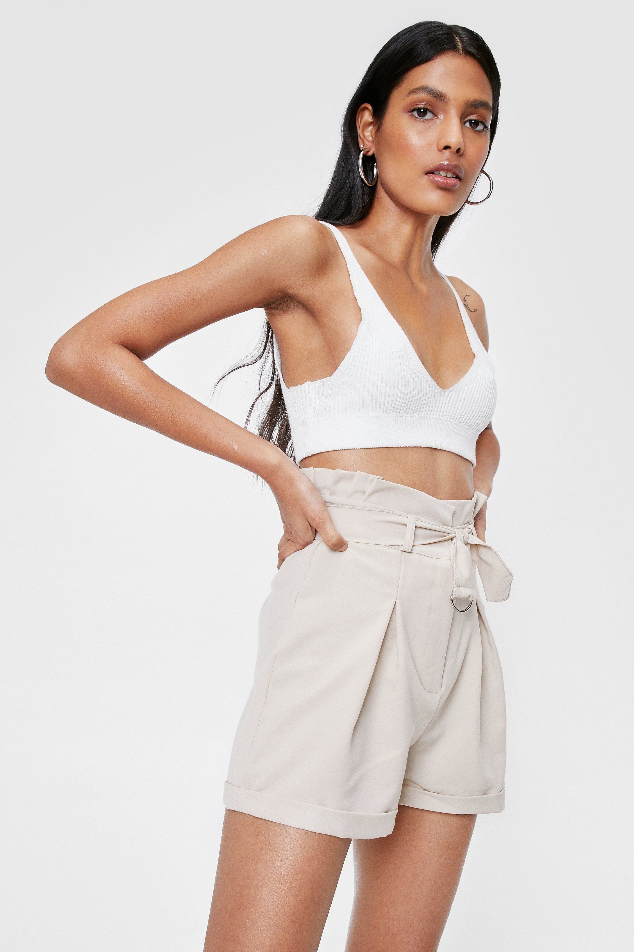 Won't Waist Your Time Paperbag Belted Shorts | NastyGal (US & CA)