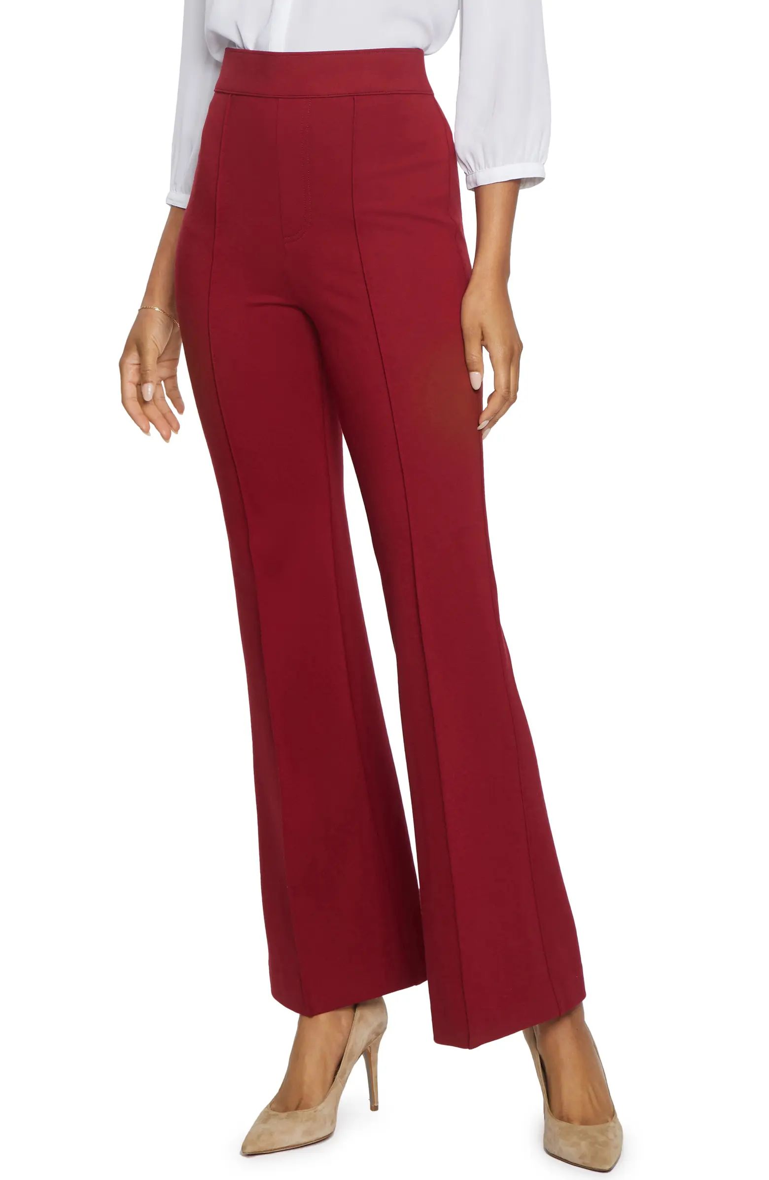 Sculpt-Her™ Pull-On Wide Leg Pants | Nordstrom