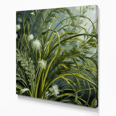 Botanical Dill Green Canvas Wall Art | Wayfair North America